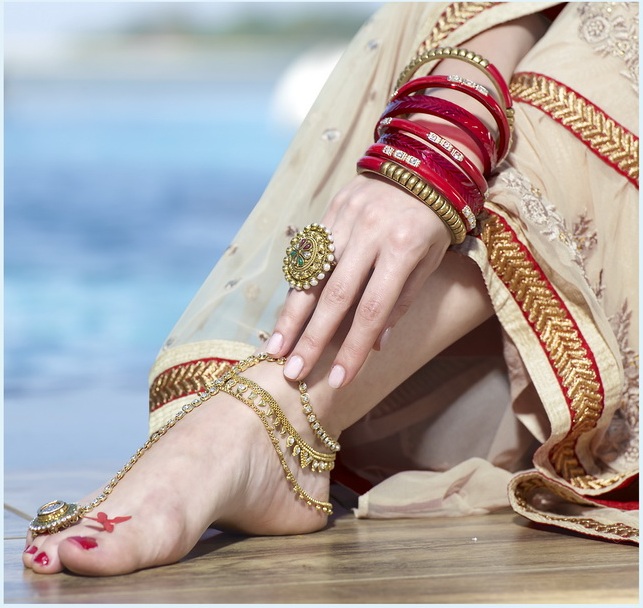 Anklets Toe rings Payal